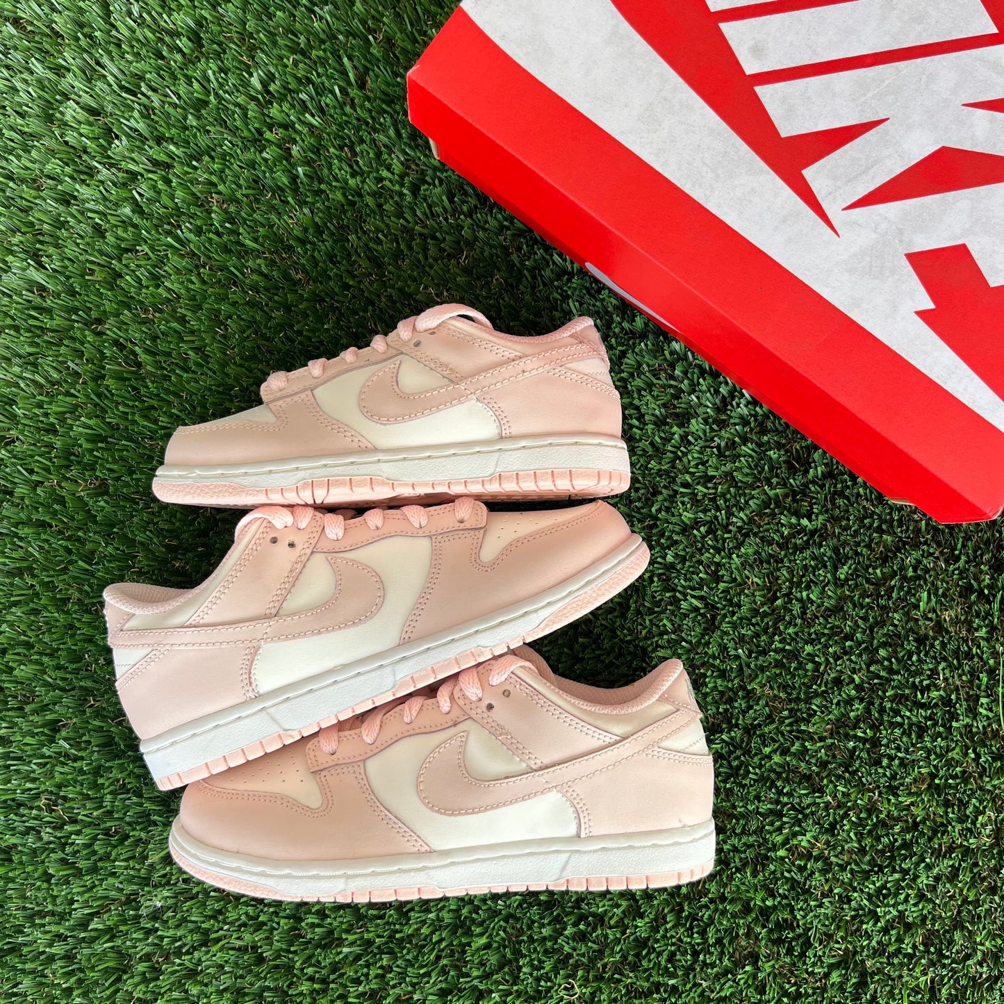 NIKE DUNK LOW "ORANGE PEARL" - TODDLER/PRESCHOOL