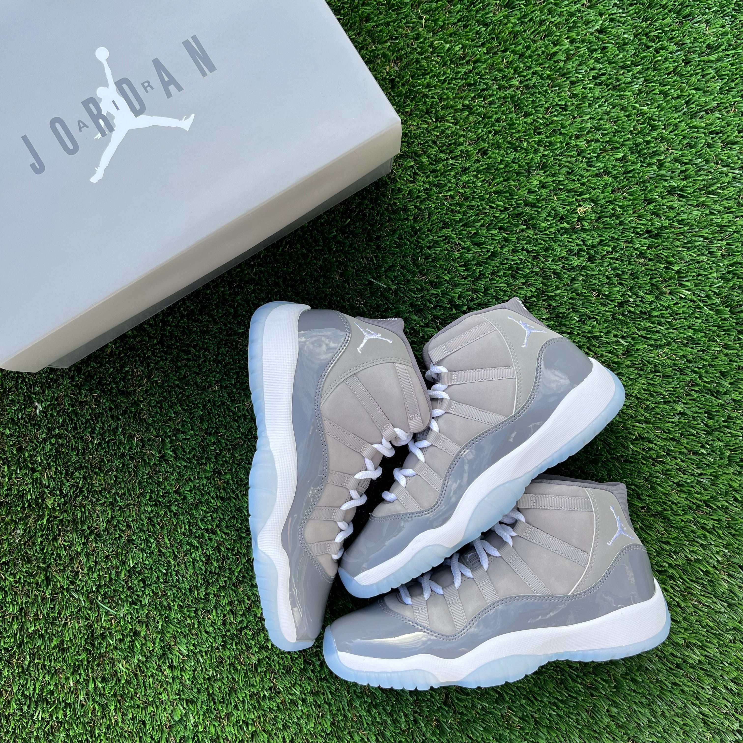 Cool grey jordan 11 high sales