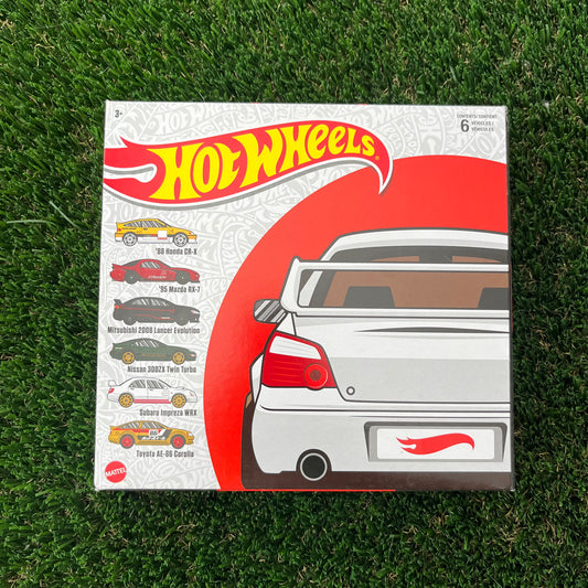 2022 HOT WHEELS JAPANESE CAR CULTURE MULTI PACK JDM COLLECTION 6 PACK - HOTWHEELS