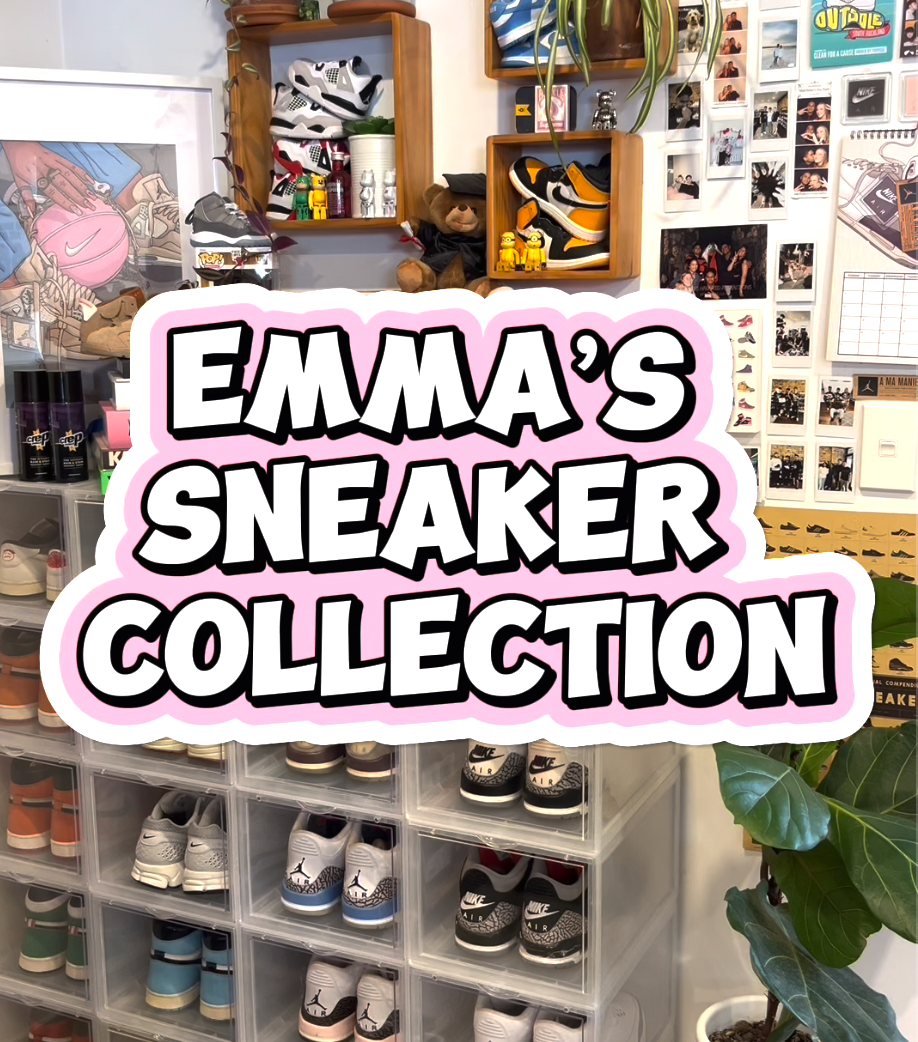Check out one of our owner's sneaker collection!